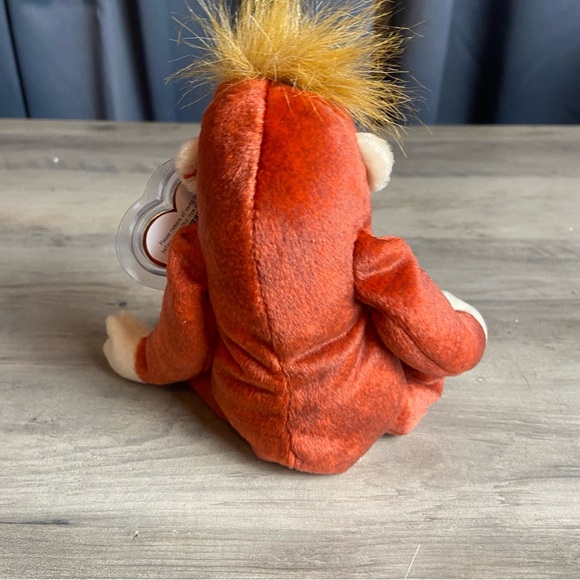 ty beanie baby SCHWEETHEART 1999, Orange‎ and Tan - Picture 4 of 7